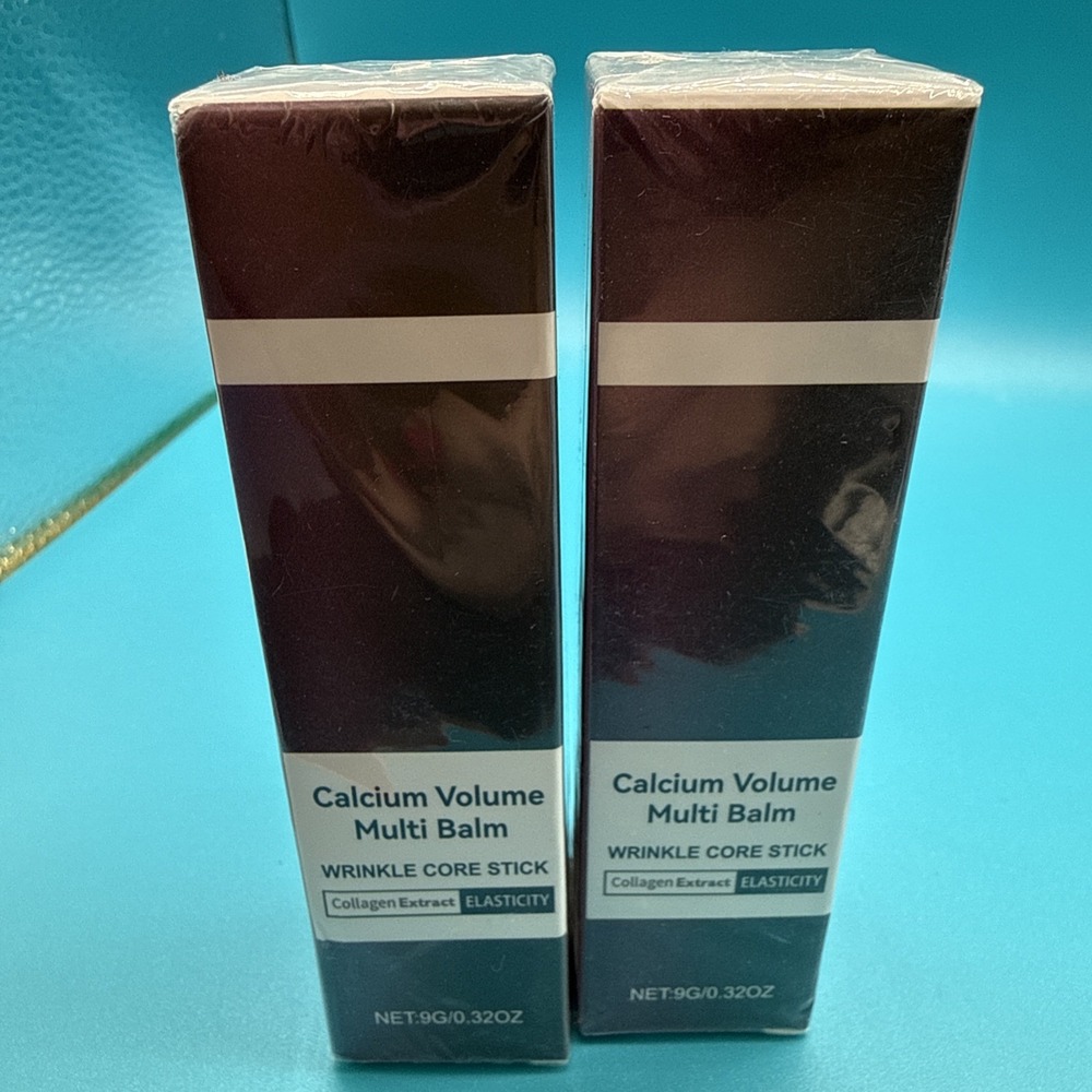 2 Calcium Multi Balm 9g Skin Care Calcium Volume Wrinkles Core Stick NEW Exp 28